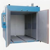 Four à circulation d'air chaud automatique en acier inoxydable série CT-C-I avec système de pompe à moteur à engrenages pour le traitement alimentaire et chimique