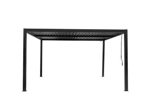 Design Standard del Produttore per Uso Esterno di <span class=keywords><strong>Tettoia</strong></span> Bioclimatica Monopiano <span class=keywords><strong>in</strong></span> Alluminio con Foglie per Raffreddamento - Product Image 5