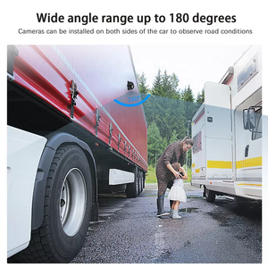 Iposter AHD 1080P คาราวานรถบรรทุกมองเห็นกลางคืน180องศากรอบโลหะมุมมองด้านหลังกล้องสำรองข้อมูลย้อนกลับกล้อง IP69กันน้ำ - Product Image 2