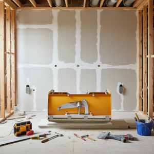 Caja para Masilla de Paneles de Yeso, 10 Pulgadas de Ancho, Acabado de Aluminio, para Aplicación en Paneles de Yeso y Pladur - Product Image 2