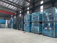 Maison préfabriquée de luxe à 3 chambres en conteneur de 40 pieds - Maison modulaire extensible avec cuisine et salon