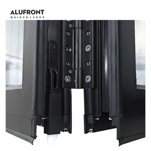Factory <strong>Exterior</strong> Thermal Break Aluminum Bi-fold <strong>Door</strong> Accordion Folding Glass <strong>Door</strong> Aluminum Patio <strong>Bifold</strong> <strong>Doors</strong> with <strong>Best</strong> Price - Product Image 2