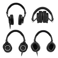 D98 Professional Studio DJ Casque Casque de surveillance stéréo supra-auriculaire pliable pour