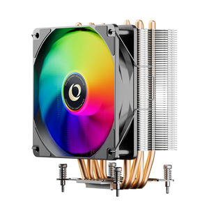 Enfriador de CPU de 120 mm con Ventilador ARGB PWM, 4 Tubos de Calor, Disipador de Calor por Aire, Rodamiento Fluido, Silencioso (20dBA), 75CFM, para PC Gaming, Ventilador RGB PWM - Product Image 1
