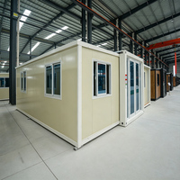 Maison conteneur extensible 20FT 40FT, maison modulaire préfabriquée, mini-maison de luxe, villa mobile portable, maison préfabriquée extensible