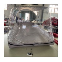 Fournisseur d'usine Tente de garage gonflable pliable transparente et étanche pour voiture, en PVC, protection UV 90%
