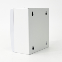 Boîtier de distribution électrique DMT 4 voies à montage en surface, en plastique ABS et plaque d'acier galvanisé, indice de protection IP30