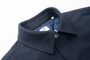 Veste chemise <span class=keywords><strong>matelassée</strong></span> pour <span class=keywords><strong>homme</strong></span> - Style utilitaire à boutons avec poches poitrine - Product Image 3