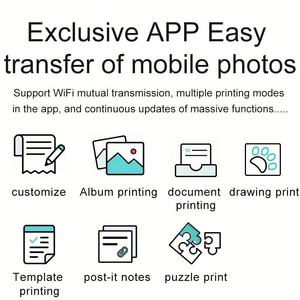 Cámara Instantánea para Niños, Regalo de Navidad, Pantalla de 2.4'', Sensor CMOS, WiFi, Mini Juguete Infantil con Fotografía de un Clic - Product Image 4