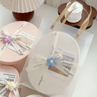 Boîtes cadeaux ovales en papier de haute qualité, emballage cadeau de luxe, boîte d'emballage cosmétique exquise avec couvercle et base