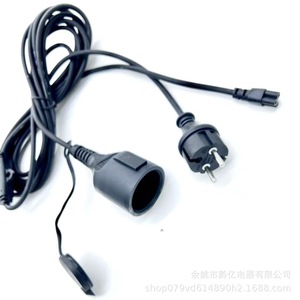Cable de alimentación CA, conector CEE macho a IEC hembra, 16A, cable de PVC tipo SJT para uso europeo - Product Image 3