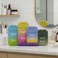 Botella de Spray Delgada para Tarjetas de Crédito 2026, Diseño que Ahorra Espacio, Cabe en Cartera o Monedero para Transporte Discreto de Perfume o Desinfectante en Movimiento