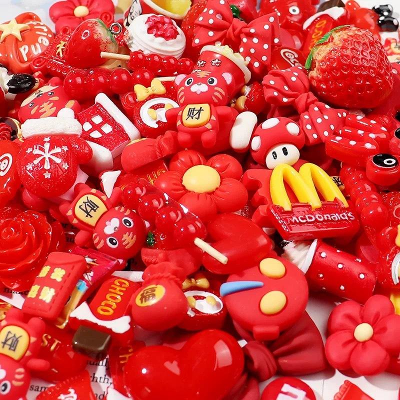 Red transparent model