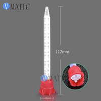 Seringue pour mélanger la colle à Double paroi Ab, 10 pièces, MB5.4-16S, 1: 1, 50ml, mélange statique à deux composants, haute qualité