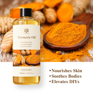 Aceite de Cúrcuma Orgánico Natural Hecho a Medida por Fábrica OEM, 1000 ml de Gran Capacidad, Exclusivamente para Salones de Belleza - Product Image 4