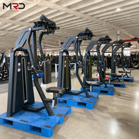 Machine à Pec Fly Haut de Gamme, Appareil de Musculation Thoracique à Poids pour Entraînement de Force du Haut du Corps, Équipement de Gymnastique et Fitness