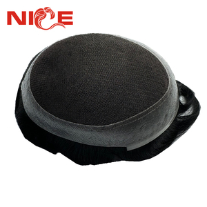 7x9inch 8x10inchaustralia mềm mỏng da pháp ren với PU xung quanh cơ sở tự nhiên màu đen người đàn ông của tóc giả tóc - Product Image 1