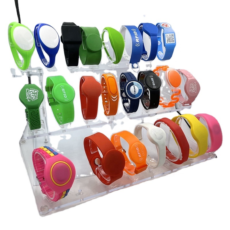 CMRFID festivali HF UHF NFC bilezik rfid etiketleri bileklik çocuk çocuk izleme rfid bilet olay silikon bileklik bilezik