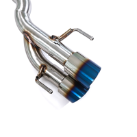 Système d'échappement Catback REV pour Lexus IS500 RCF GSF 5.0L, en acier SUS304, avec tube droit intermédiaire et double résonateur