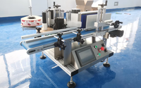 Machine de remplissage de bouteilles de lait entièrement automatique avec compte-gouttes, machine de remplissage, de bouchage et d'étiquetage linéaire pour boissons