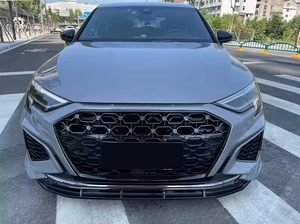 ตะแกรงกันชนหน้ารถ <span class=keywords><strong>A3</strong></span> 2020-2024สไตล์ RS3กระจังหน้า S3รังผึ้งสีดำสำหรับรถ <span class=keywords><strong>Audi</strong></span> <span class=keywords><strong>A3</strong></span> S3 8Y 2020 2021 <span class=keywords><strong>2022</strong></span> 2023 2024 - Product Image 6