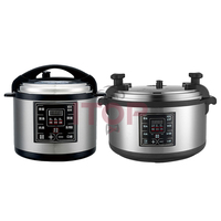 ITOP Offre Spéciale Soupe Pot Ragoût En Aluminium Électrique Autocuiseurs 15/17/26/33/40L Programmable Pression Cuisinière