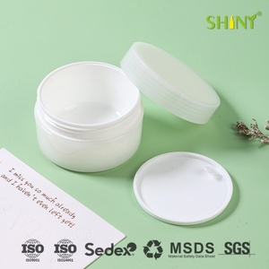 Hũ nhựa PP hai lớp cao cấp có nắp, dùng đựng kem dưỡng da & kem mắt, dung tích 10g-50g, màu trắng - Product Image 3