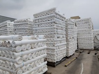 Tissu Pongee Teint en Masse 75D 190T 100% Polyester Respirant Imperméable Léger avec Doublure Tissée