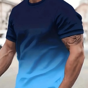 Crew Neck Sports <b>Tshirts</b> for Men Men's T Shirts 100% <b>Polyester</b> Sublimation Blanks Printed Fashion Tee for Summer - Product Image 4