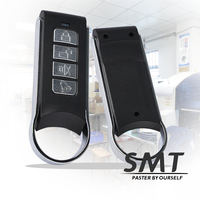 Télécommande sans fil RF à apprentissage et duplication, avec cadre métallique, 433 MHz/315 MHz, haute qualité, prix usine, pour contrôle de porte de garage