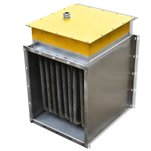 Calentador de Aire Industrial de 10KW Marca YL 304 316 310S para HVAC, Calentamiento con Aletas de Nicrom, 500 Grados, 220V - Product Image 3