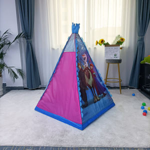 Offre Spéciale! Jolie tente de jeu intérieure congelée <span class=keywords><strong>tipi</strong></span> pliable <span class=keywords><strong>et</strong></span> doux matériau personnalisé pour les enfants nouveau design à un prix - Product Image 6