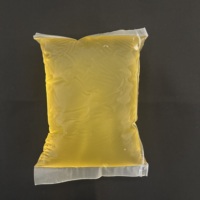 Adhésif thermofusible PSA haute performance, forte résistance initiale, température de fonctionnement 160-180°C, jaune transparent pour étiquettes papier, PE, PET