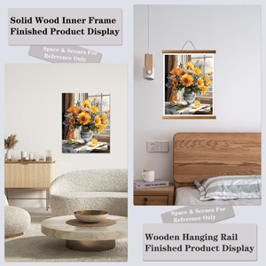 Sunflower Bouquet Digital Printing Rectangle DIY Handmade Flower Scene Paint By Numbers Canvas Art Kit - Product Image 6