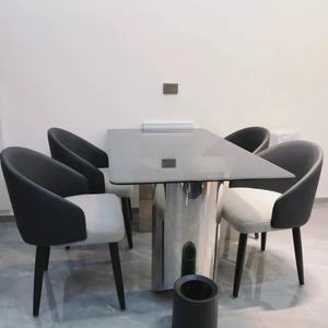 Zxm Dining <b>Chair</b> Nordic <b>Leather</b> Indoor Wholesale Dinning Room Home Furniture Modern Restaurant Luxury Dining <b>Chairs</b> - Product Image 6