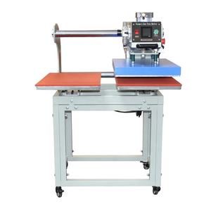 中国制造全自动双工位加热板移动式气动热压机 - Product Image 1