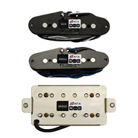 Set Pickup Gitar Elektrik DIY Kit Alnico 5 Single Coil Humbucker Konfigurasi SSH Suku Cadang Pengganti