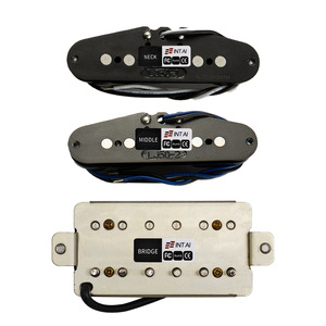 Set di pickup per chitarra elettrica, kit fai da te, configurazione SSH con singolo coil e humbucker Alnico 5, parti di ricambio - Product Image 3