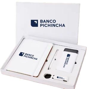 2024NWE Notebook Pen Keyring Power Bank Juego de regalo para asuntos comerciales <span class=keywords><strong>Auto</strong></span> Navidad Graduación y promociones del Día de San Valentín - Product Image 1