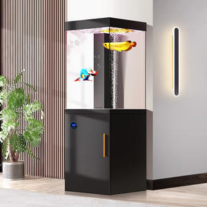 高級耐久性エコフレンドリー省エネ水槽寝室リビング縦型長方形ガラスフィルター水槽カスタマイズ可能サイズ - Product Image 3