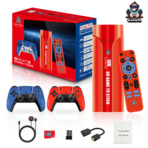 ODM OEM Logo G1 Retro Cổ Điển Trò Chơi Thanh 30000 + Trò Chơi Màu Đỏ Màu Xanh Không Dây Gamepad HD Dual Hệ Thống Video Game Console Giả Lập - Product Image 2