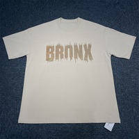T-shirt Homme Oversize Boxy à Épaules Tombantes Personnalisé en Coton Lourd Effet Vieilli 100% Coton Écologique Respirant