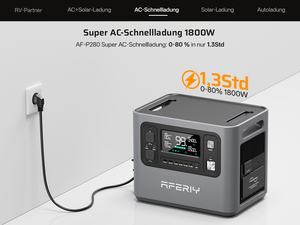 Station d'alimentation portable 2800W avec livraison directe depuis les entrepôts étrangers, batterie de stockage d'énergie flexible, générateur solaire portable pour le camping - Product Image 1