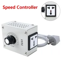 4000W 220V AC ventilateur moteur régulateur gradateur/interrupteur de température régulateur de tension SCR régulateur de tension électronique 105*83*54mm