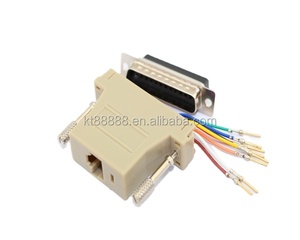 Bộ Chuyển Đổi RJ45 Sang RS232 DB25 Đầu Nối DR45 Sang DB25 - Product Image 1