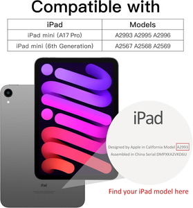 ตัวป้องกันหน้าจอสำหรับไอแพดมินิ 8.3 นิ้ว 9H HD ใสป้องกันรอยขีดข่วนฟิล์มกระจกนิรภัยสำหรับไอแพดมินิ 6 ไอแพดมินิเอ 17 โปรรุ่นที่ 7 - Product Image 4