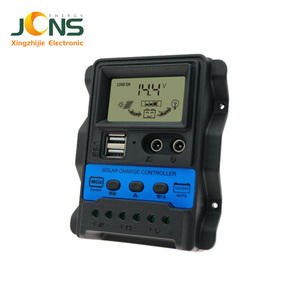 Contrôleur solaire PWM à haut rendement, régulateur <span class=keywords><strong>de</strong></span> charge à reconnaissance automatique <span class=keywords><strong>de</strong></span> <span class=keywords><strong>tension</strong></span> 12V/24V pour système d'alimentation intelligent <span class=keywords><strong>de</strong></span> lampadaire - Product Image 1