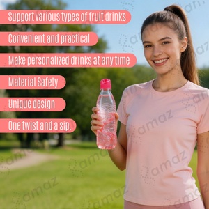 Capuchon de bouteille d'eau en gros OEM Amaz, saveur fraise, pour poudre d'<span class=keywords><strong>électrolyte</strong></span>s portable, boisson hydratante - Product Image 4