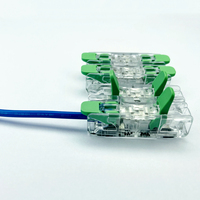 Bloc de jonction rapide pour câbles électriques 1, 2 ou 3 broches, compact, mini, à levier, avec connecteur à écrou - Distributeur agréé