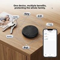 Localizador de Mascotas, Niños y Ancianos, Seguimiento en Tiempo Real, Visualización de Ubicación, Búsqueda con un Clic, Vehículos, Objetos Personales, Dispositivo Inteligente GPS de Plástico